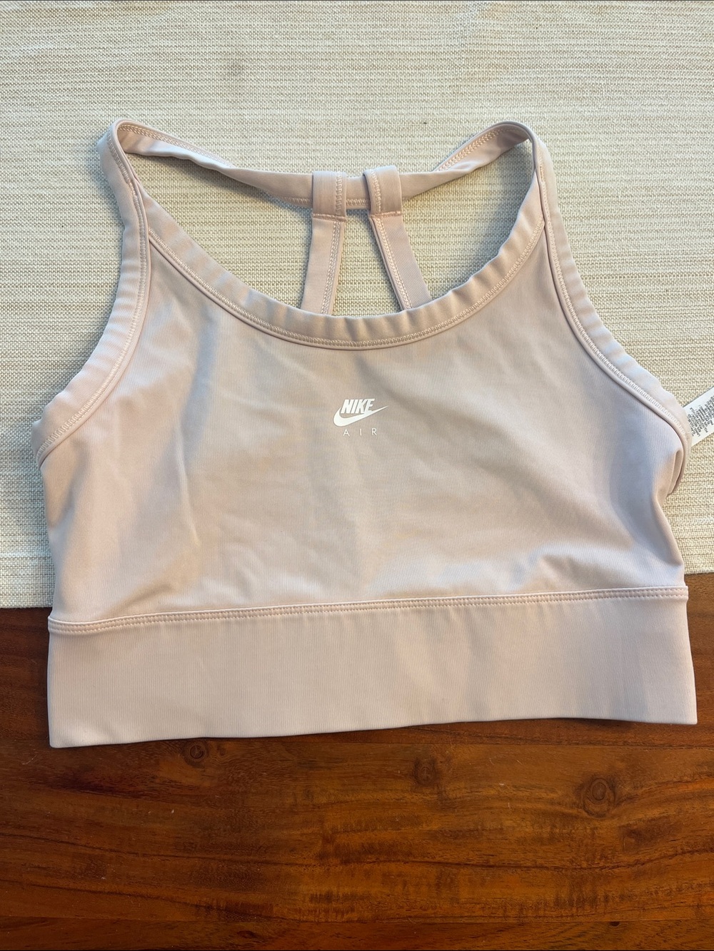 Nike Pink T-Back Sports Bra Crop
